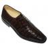 Belvedere "Tropea" Brown Genuine Hornback Crocodile/Lizard Shoes